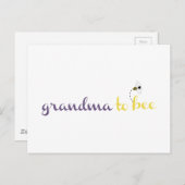 Grootmoeder om te worden briefkaart (Voorkant / Achterkant)