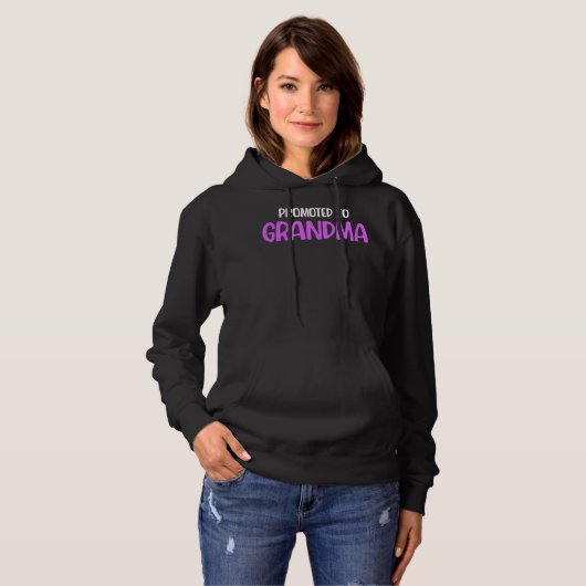Grootmoeder promoot grootmoeders hoodie (Voorkant volledig)