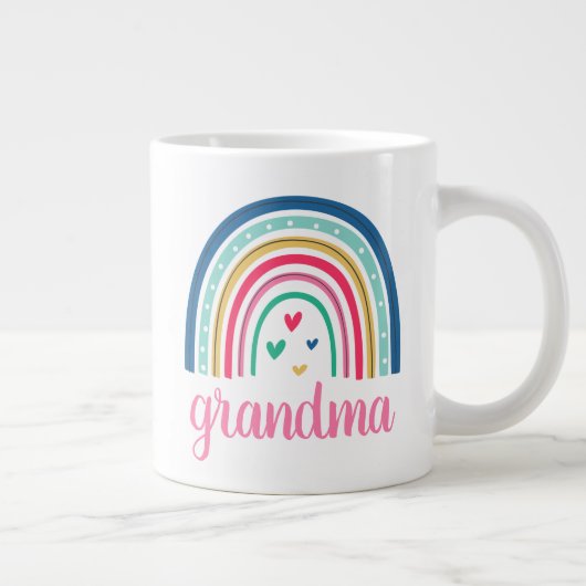 Grootmoeder Rainbow Extra Grote Beker (Rechts)