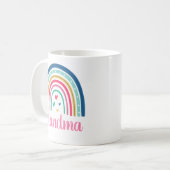 Grootmoeder Rainbow Koffiemok (Voorkant links)
