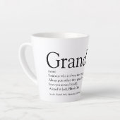 Grootmoeder, 's werelds beste oma latte mok (Linkerhoek)