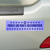 Grootmoeder Stars van de luchtmacht Bumpersticker (Op auto)