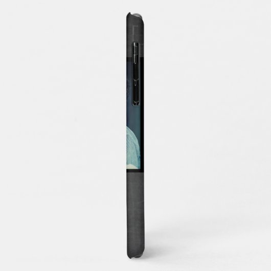 Grootmoeder twee-fotoalkboard zonder blozen Case-Mate iPhone case (Achterkant/links)