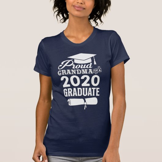 Grootmoeder van 2020 Afstuderen T-shirt (Voorkant)