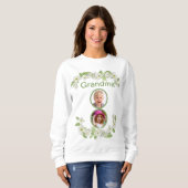  grootmoeder van 2 Sweatshirt (Voorkant volledig)