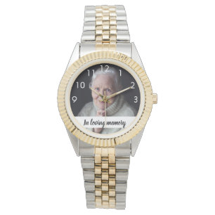 Grootmoeder van aangepaste foto's horloge