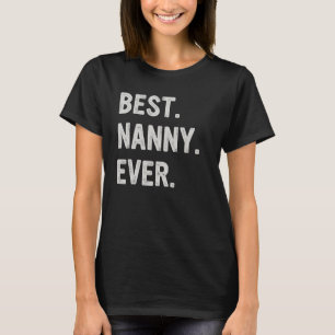 Grootmoeder van beste kindermeisje t-shirt