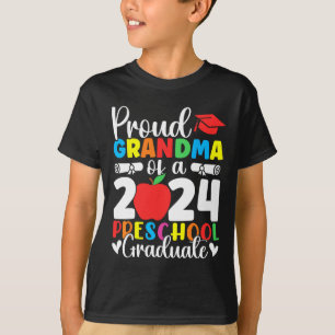 Grootmoeder van CL van 2024 kleuterschool Afstuder T-shirt