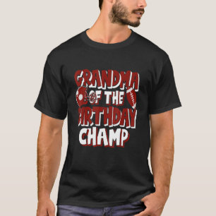 Grootmoeder van de Amerikaanse Football Pa Champ T-shirt
