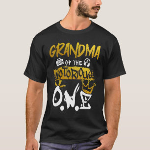 Grootmoeder van de beruchte 'one Old School Hip Ho T-shirt