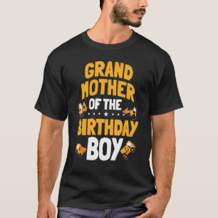 Grootmoeder van de bouwvakker van de verjaardagsjo t-shirt
