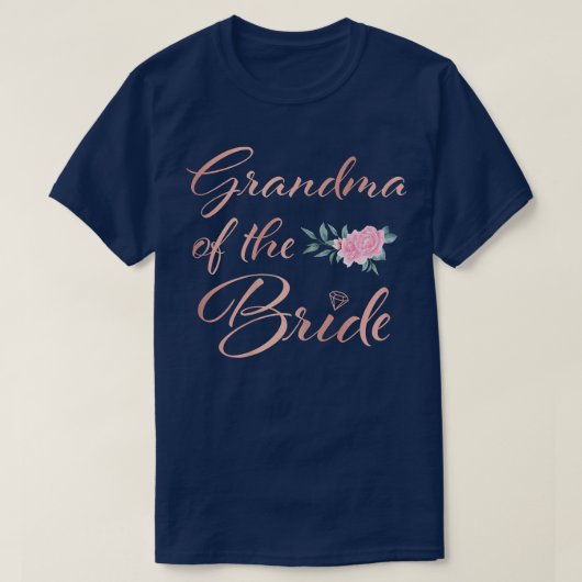 Grootmoeder van de Bride grootmoeder van de Bri T-shirt (Design voorkant)