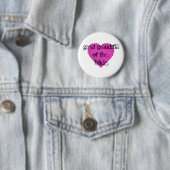 Grootmoeder van de Bride Ronde Button 5,7 Cm (In situ)