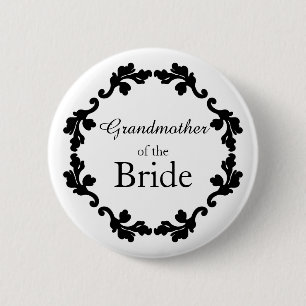 Grootmoeder van de Bride Ronde Button 5,7 Cm