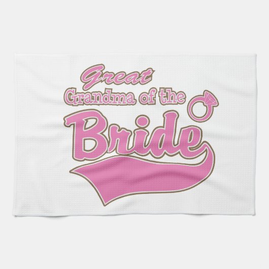 Grootmoeder van de Bride Theedoek (Horizontaal)