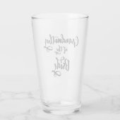 Grootmoeder van de bruid glas (Achterkant)