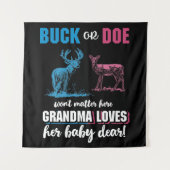 Grootmoeder van de Buck of Doe Wandkleed (Voorkant)