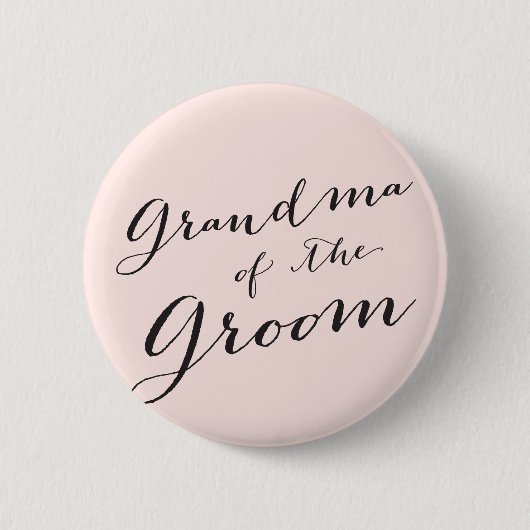 Grootmoeder van de Button van de Groom Wedding Bri (Voorkant)