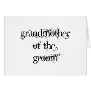 Grootmoeder van de Groom