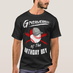 Grootmoeder van de honkbal van de Birthday Boy T-shirt