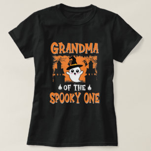 Grootmoeder van de Spooky One, 1st Birthday Hallow T-shirt