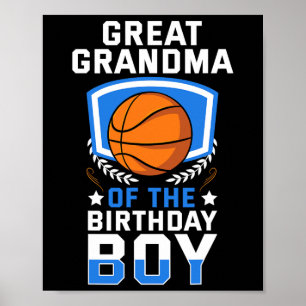 Grootmoeder van de verjaardagsjongen Bysketbyll fa Poster