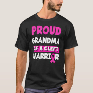 Grootmoeder van een Cleft Warrior Cleft Lip & Pala T-shirt