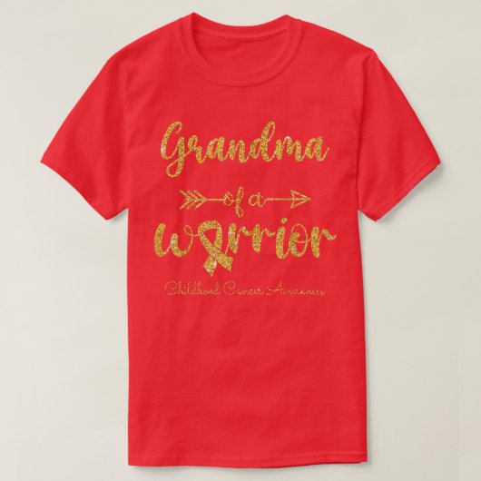 Grootmoeder van een vrouw van 40 jaar wegens kinde t-shirt (Design voorkant)