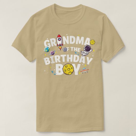 Grootmoeder van het Birthda T-shirt (Design voorkant)
