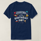Grootmoeder van het 'Birthday Boy Astronaut Space' T-shirt (Design voorkant)