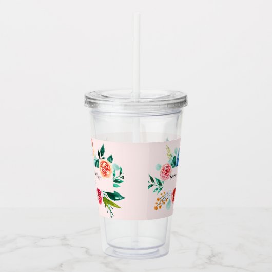 Grootmoeder van het bruinkoolhuwelijk acryl drinkbeker (Rechts)