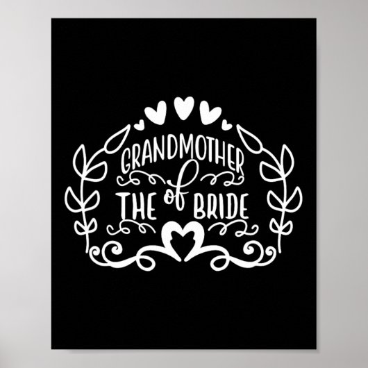 Grootmoeder van het Jubileum van de bruidsbruideT  Poster (Voorkant)