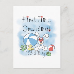 Grootmoeder van paddenstoelen en cadeautjes briefkaart
