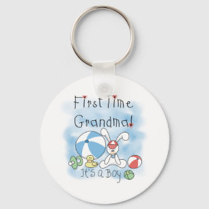 Grootmoeder van paddenstoelen en cadeautjes sleutelhanger