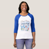 Grootmoeder van paddenstoelen en cadeautjes t-shirt (Voorkant volledig)