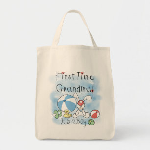 Grootmoeder van paddenstoelen en cadeautjes tote bag