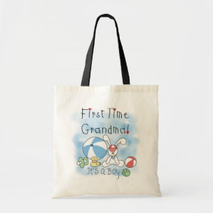 Grootmoeder van paddenstoelen en cadeautjes tote bag