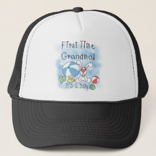 Grootmoeder van paddenstoelen en cadeautjes trucker pet