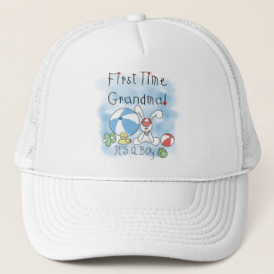 Grootmoeder van paddenstoelen en cadeautjes trucker pet