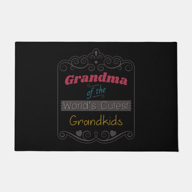  grootmoeder van 's werelds meest gekutste kleinki deurmat (Voorkant)