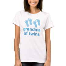 Grootmoeder van tweelingen vrouwen T-shirt