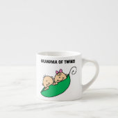 Grootmoeder van Twins Gifts Espresso Kop (Rechts)