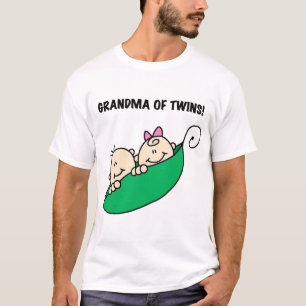 Grootmoeder van Twins Tshirts en cadeautjes