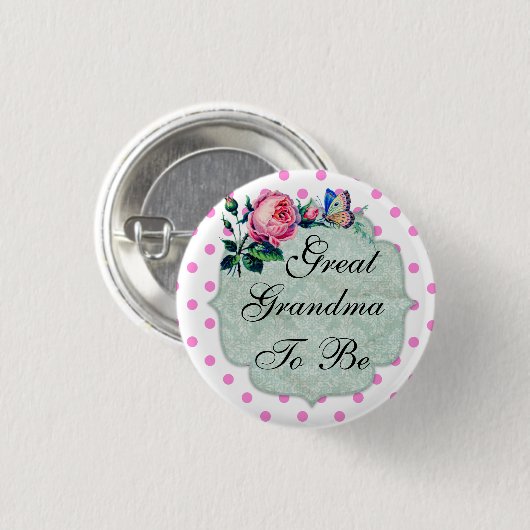 Grootmoeder wordt  Button (Voorkant /achterkant)