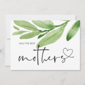 Grootmoeder Zwangerschap Onthulling Mama Baby Verr Kaart (Voorkant)