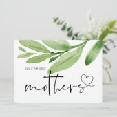 Grootmoeder Zwangerschap Onthulling Mama Baby Verr Kaart (Staand voorkant)