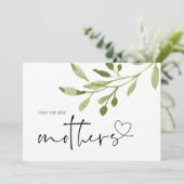 Grootmoeder zwangerschap onthult dat we Baby verwa Kaart (Staand voorkant)