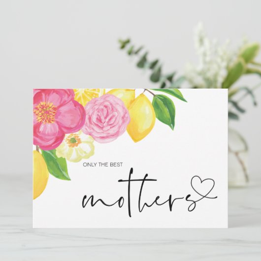 Grootmoeder zwangerschapsaankondiging met een Baby Kaart (Staand voorkant)