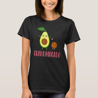 Grootmoedercado Grootmoeder Avocado Vegan Zwangers T-shirt