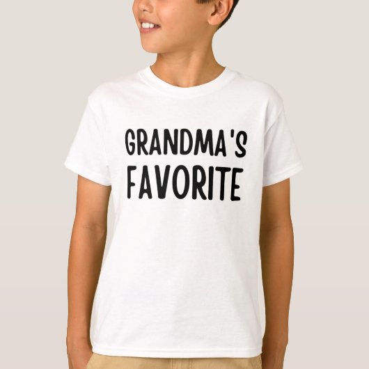 Grootmoeders favoriete T-Shirt (Voorkant)
